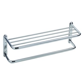 Classic Series Satin Finished Stainless Steel Towel Shelf With Lower Bar