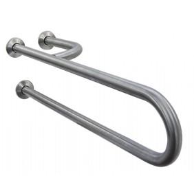 Polish Finished AISI 304 Stainless Steel Triple Support Grab Bar 