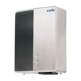 Velo Bigflow Evo UVC Hand Dryer - Stainless Steel
