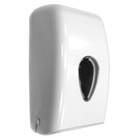 White ABS Classic Series Bulkpack Toilet Paper Dispenser