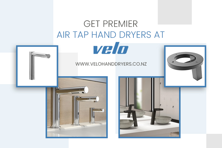 Air tap Hand Dryers at Velo